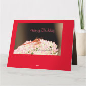 ドラゴン素晴らしフライ誕生日カード カード (裏面)