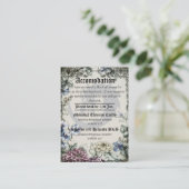 ドラゴン結婚の中世ゴシック様式の宿泊施設カード エンクロージャーカード (スタンド正面)