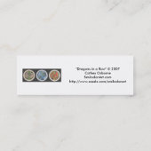 "ドラゴン続けて"はしおり スキニー名刺 (裏面)