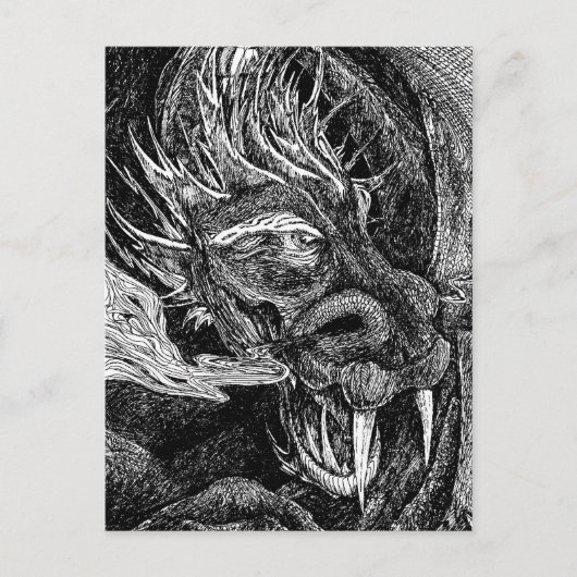 ドラゴン葉書 ポストカード (正面)