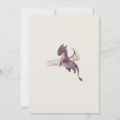 ドラゴン誕生日招待状・ドラゴンズ水彩 招待状 (裏面)