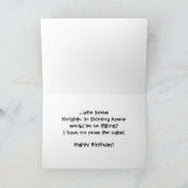 ドラゴン誕生日 カード (内部)