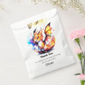 ドラゴン誕生日 フェイバーバッグ (封をした状態)