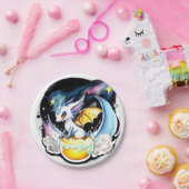 ドラゴン誕生日 ペーパープレート (パーティー)