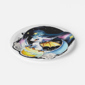 ドラゴン誕生日 ペーパープレート (アングル)