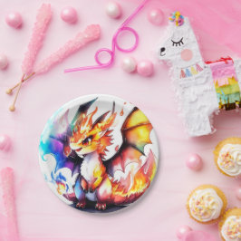 ドラゴン誕生日 ペーパープレート