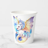 ドラゴン誕生日 紙コップ (正面)