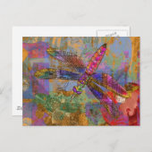 ドラゴン輝くフライ ポストカード (正面/裏面)