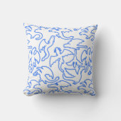 ドラゴン輪郭パターン03.b クッション (正面)