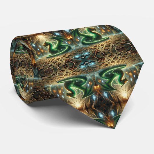 ドラゴン鍵 ネクタイ (ロール)