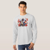 「ドラゴン長袖Tシャツ Tシャツ (正面フル)