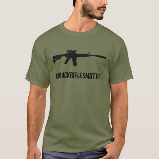 ドラゴン防衛 | "#BlackRiflesMatter" Tシャツ