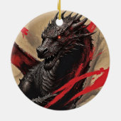 ドラゴン陛下 – 独占的 セラミックオーナメント (裏面)