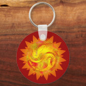 ドラゴン陰陽 キーホルダー (正面)