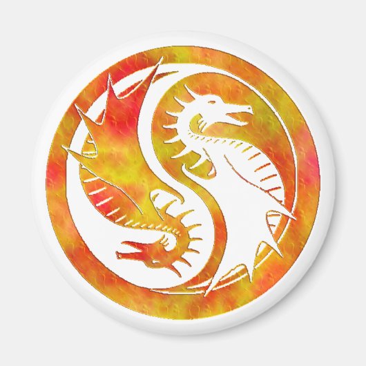 ドラゴン陰陽 マグネット (正面)