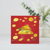 ドラゴン頭のカメ、Ruイおよび幸運な記号 シーズンカード (スタンド正面)