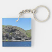 ドラゴン顔ロッククリフスカイ キーホルダー (裏面)