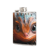 ドラゴン顔 フラスク (左)