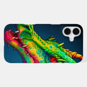 ドラゴン顔 iPhoneケース (裏面横)