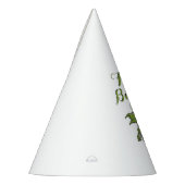 ドラゴン飛んでいるデザイン パーティーハット (左)