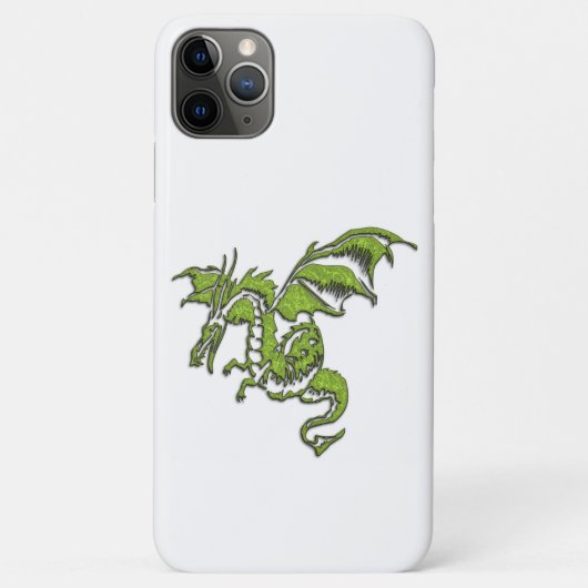 ドラゴン飛んでいるデザイン Case-Mate iPhoneケース (裏面)