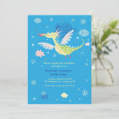 ドラゴン飛んでいる招待状 招待状 (スタンド正面)