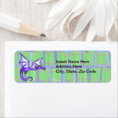 ドラゴン飛んでいる ラベル (インサイチュ)