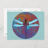 ドラゴン飛行 ポストカード (正面/裏面)