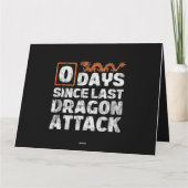 ドラゴン0日前回のドラゴン攻撃以来動揺して カード (裏面)