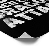 ドラゴン0日前回のドラゴン攻撃以来動揺して ポスター (角)