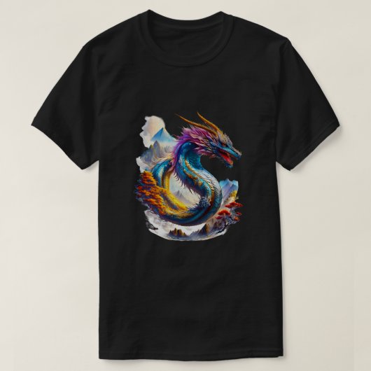 ドラゴン01 Tシャツ (デザイン正面)