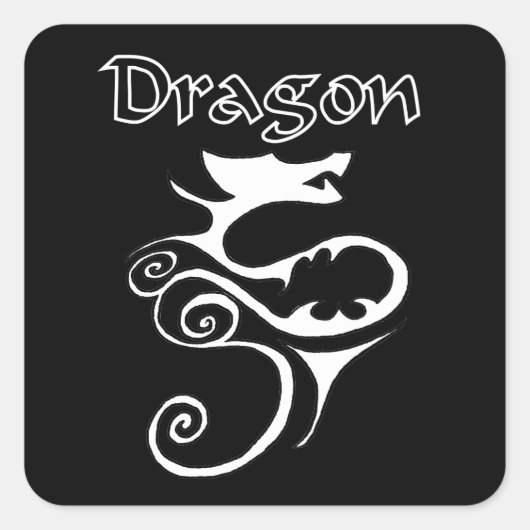 ドラゴン02 スクエアシール (正面)