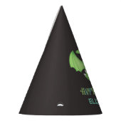 ドラゴン1st誕生日紙パーティーハットパーソナライズされた パーティーハット (左)