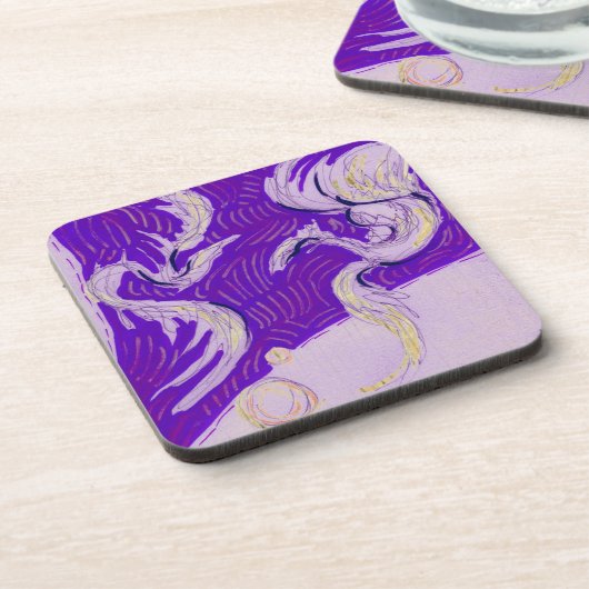 ドラゴン2つ、サンズ3つ コースター (左側)