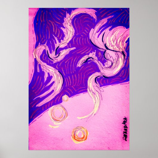 ドラゴン2つ、サンズ3つ ポスター (正面)