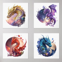 ドラゴン2プリントセット