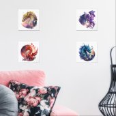 ドラゴン2プリントセット (リビング)