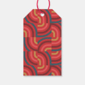 ドラゴン2024中国の金ゴールド年末年始 ギフトタグ (裏面)