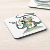 ドラゴン3バベはっきりしたス コースター (左側)