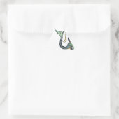 ドラゴン3バベはっきりしたス 三角形シール (バッグ)