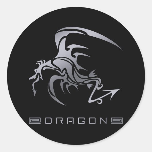 ドラゴン6 ラウンドシール (正面)