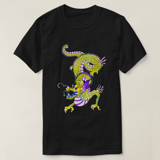 ドラゴン6 Tシャツ (デザイン正面)