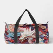 ドラゴン – ま保たは自分のダフバッグをデザイン ダッフルバッグ (正面)