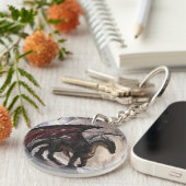 ドラゴン・イン・ケーブ キーホルダー (正面右)