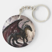 ドラゴン・イン・ケーブ キーホルダー (裏面)