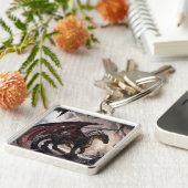 ドラゴン・イン・ケーブ キーホルダー (側面)