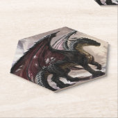 ドラゴン・イン・ケーブ ペーパーコースター (アングル)