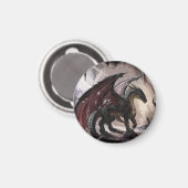 ドラゴン・イン・ケーブ マグネット (正面/裏面)