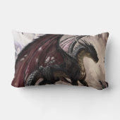 ドラゴン・イン・ケーブ ランバークッション (裏面)