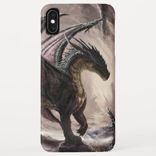 ドラゴン・イン・ケーブ Case-Mate iPhoneケース (裏面)